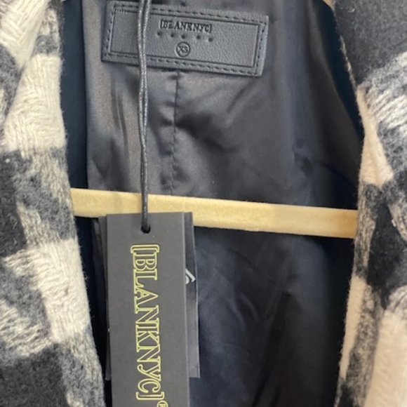 BLANK NYC Women’s Luxury Lined Blazer Pockets Chic Stylish Vintage Look, NWT XS - Picture 4 of 7